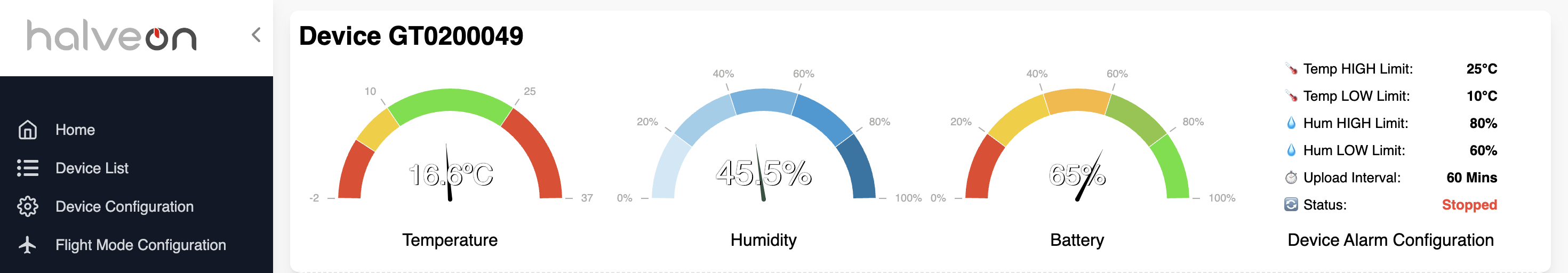 Current Device Metrics