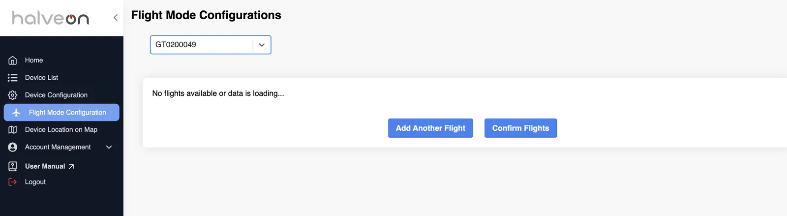 No Flights Available