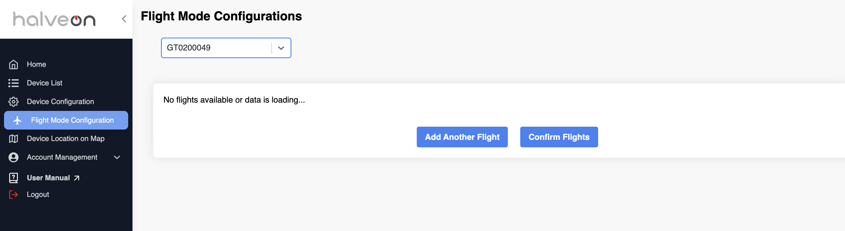 No Flights Available